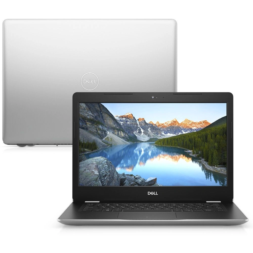 Notebook Dell Inspiron i14-3481-M30S Intel Core i3 8ª Geração 4GB 1TB 14" Windows 10 Prata