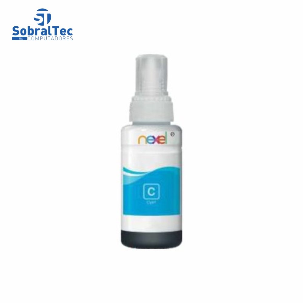 Tinta Refil Bulk Ink Compativel Epson Corante 100ML Cyan- 664 Nexel
