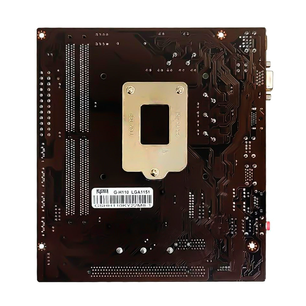 Placa Mãe Intel LGA 1151 H110 M.2 2xDDR4 HDMI/VGA 6º 7º E 8º Geração G-H110 Revenger