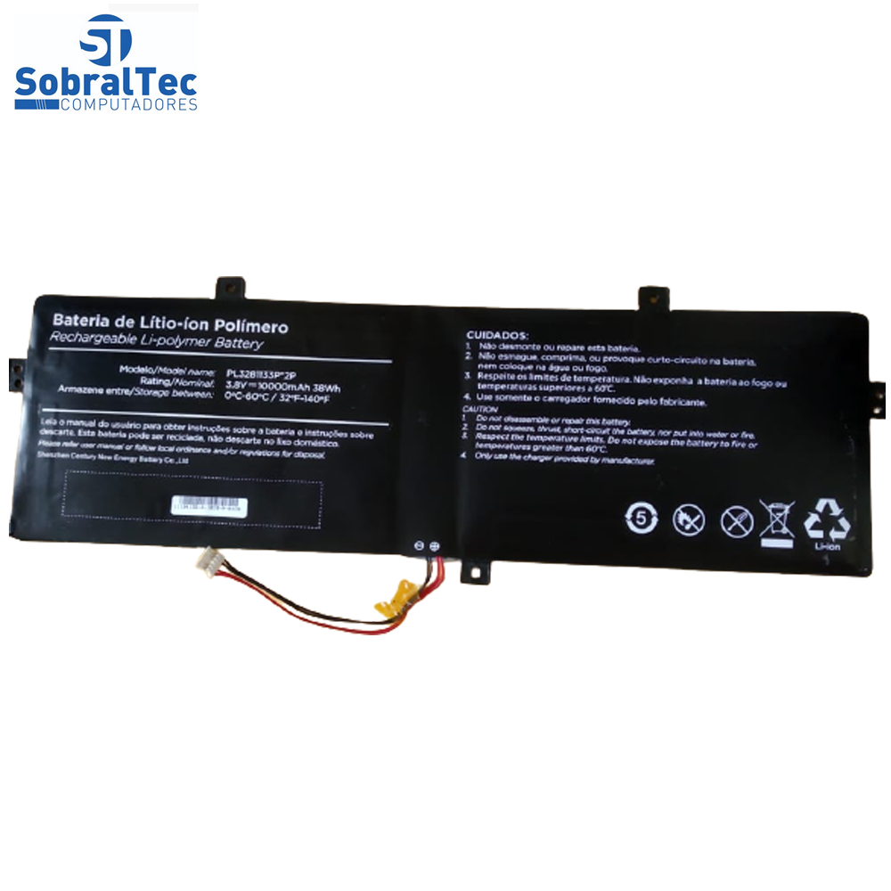 Bateria Notebook Positivo Q232A 3.8v 10000 mAh 38wh