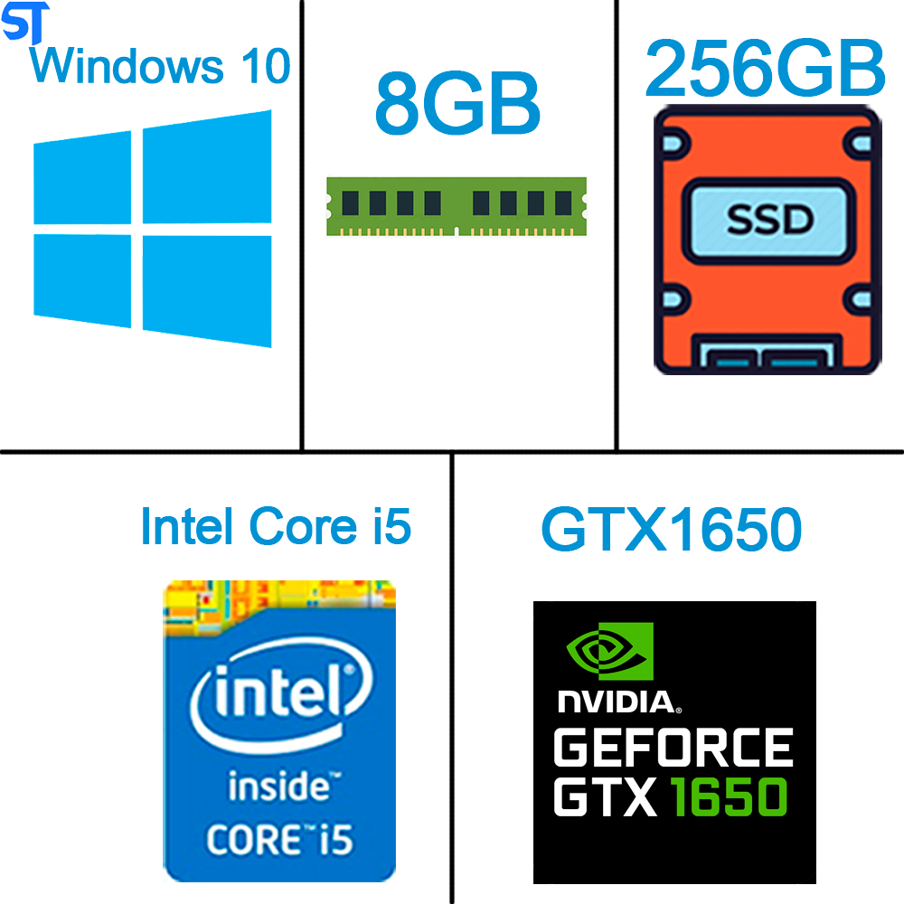 Computador Desktop Dell XPS 8940-A20 10ª Geração Intel Core i5 8GB 256GB SSD GTX 1650 SUPER Windows 10 Preto