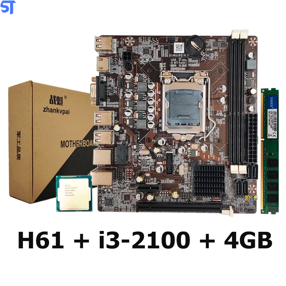 Computador Core i3-2100- HD SSD 128GB- Memória 4GB- GAB-Bg-2316- Windows 10