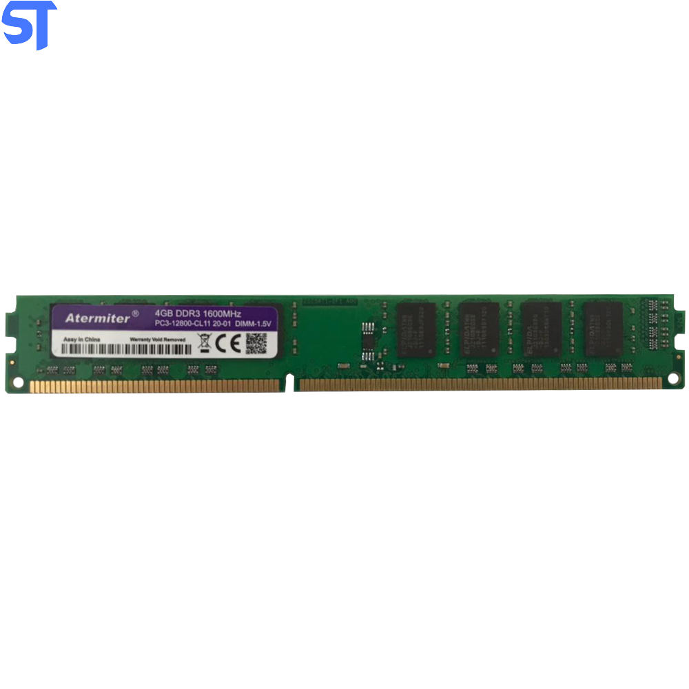 Memoria Ram Desktop DDR3 4GB 1600MHz Atermiter - PC3 12800-CL11 21-01