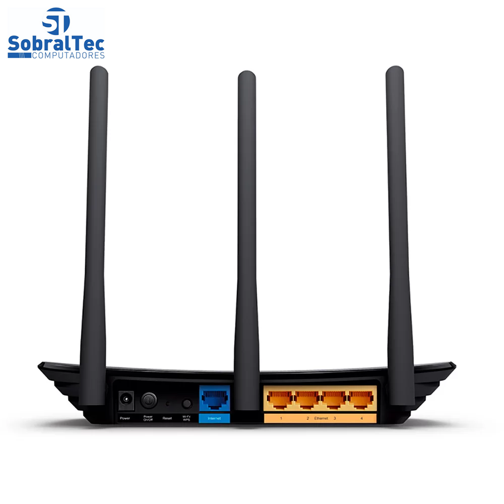 Roteador Wireless TP-Link TL-WR949N 450Mbps - 3 Antenas 5 Portas
