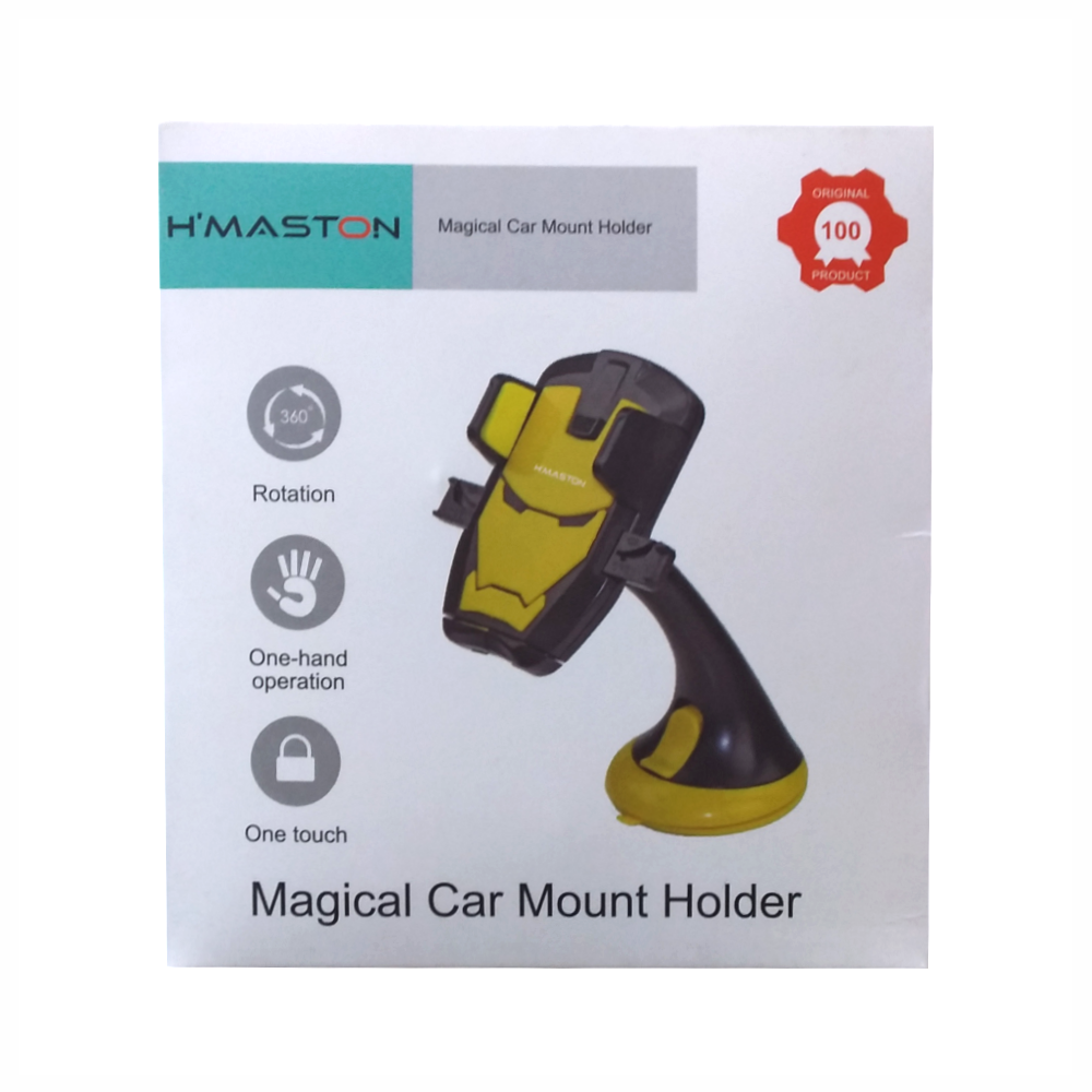 Suporte Veicular 360° Homem de Ferro Com Travamento Automático Car Mount JHD-12HD70
