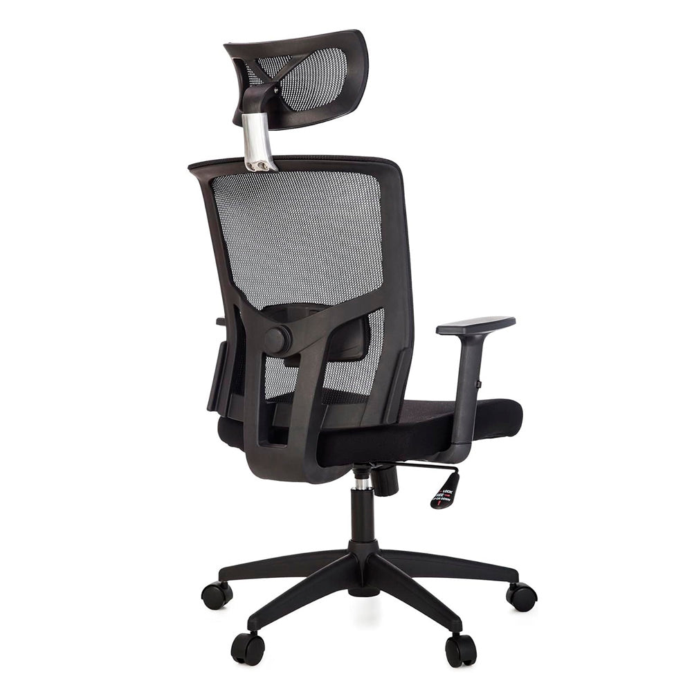 Cadeira Para Escritório Presidente Giratória Ergonômica ANM312 P