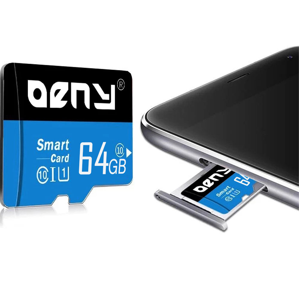 Cartão Micro SD Classe 10 U1 SDXC Oeny 64Gb 100Mb/s De Leitura