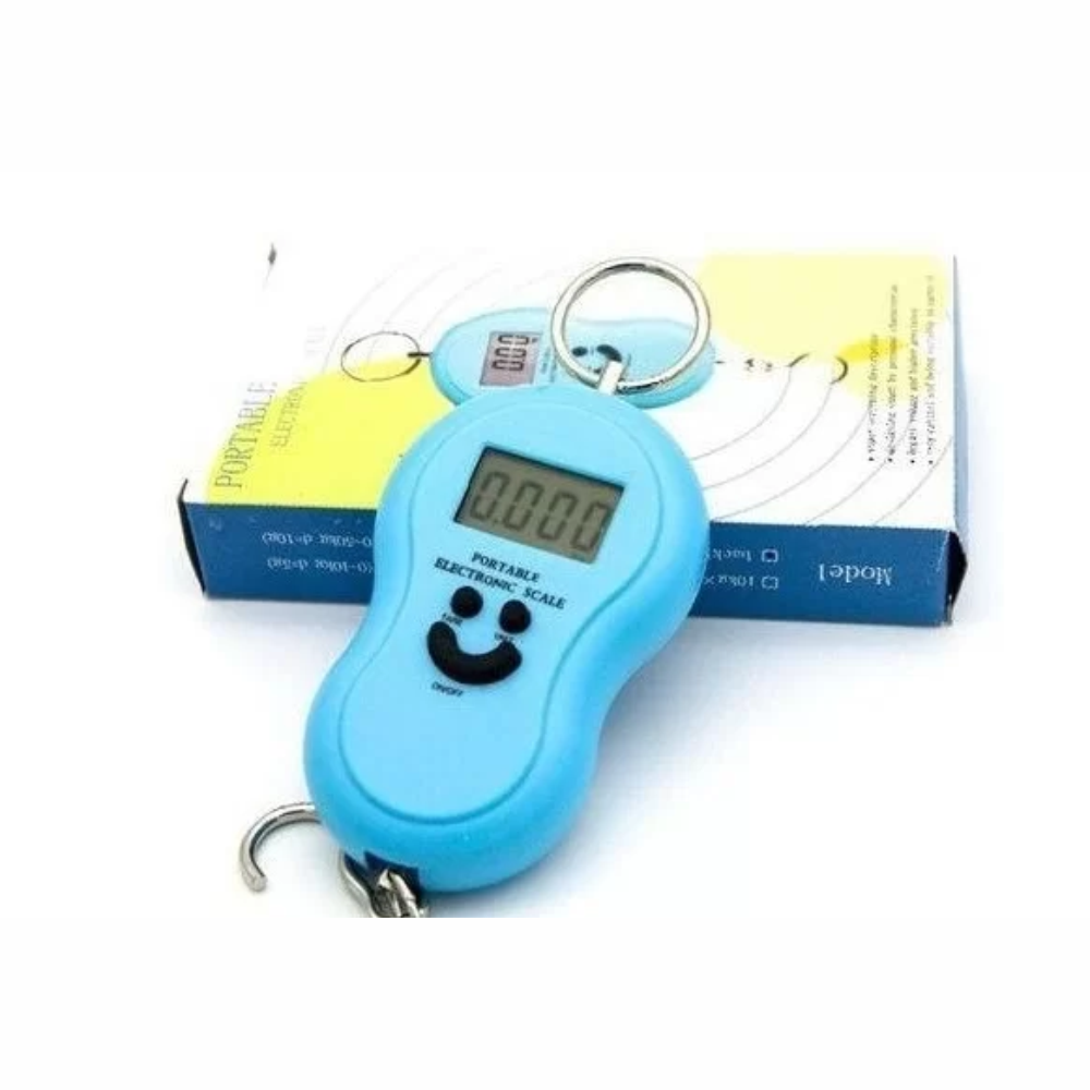 Balança Portátil Digital Até 50kg Peixeiro - Aguiagold