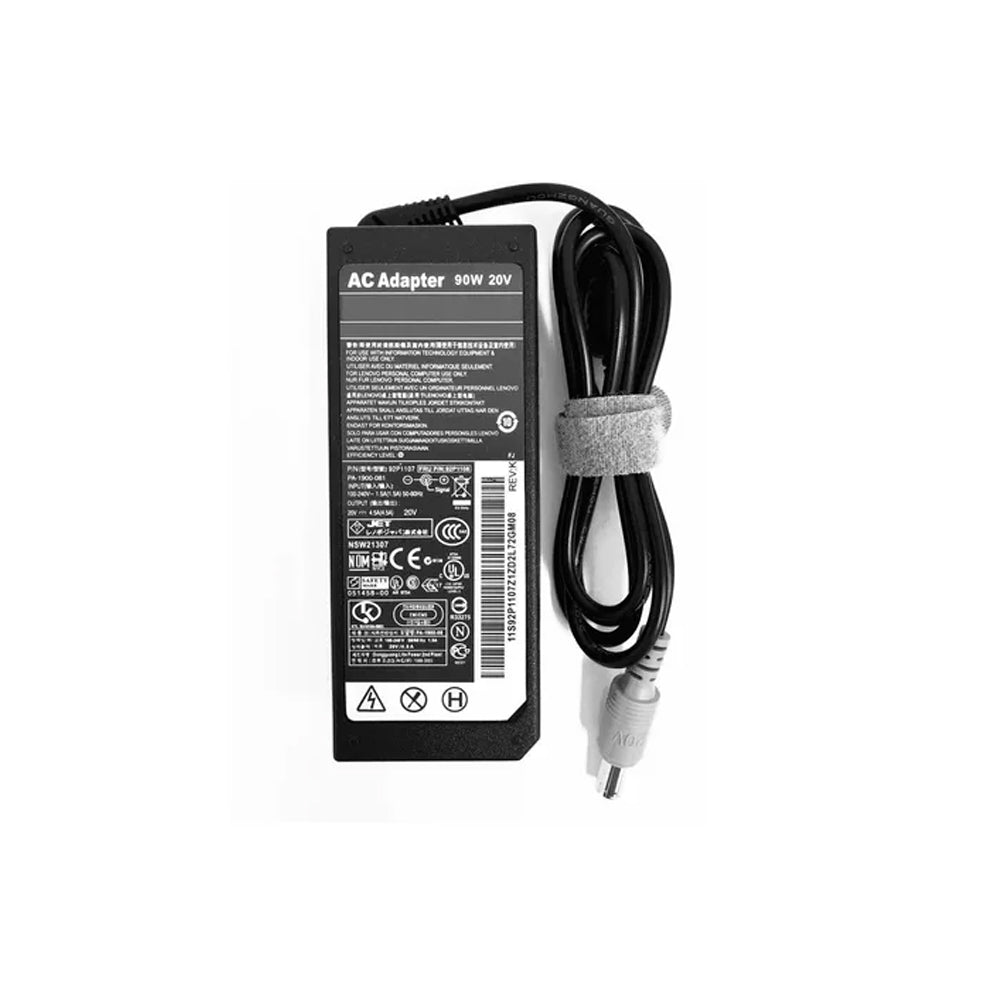 Fonte Carregador Notebook Lenovo 90W 20V 4.5A Pino 8.0 x 5.5mm Redondo Compatível
