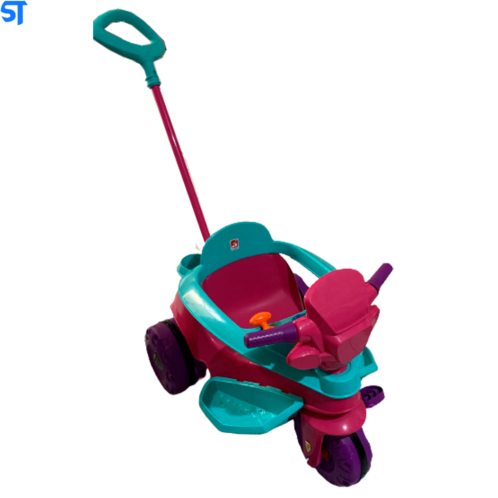 Triciclo Infantil Bandeirante Velo Baby - Rosa