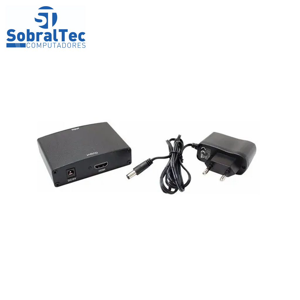 Conversor HDB15 F + 2 RCA x Hdmi Femea