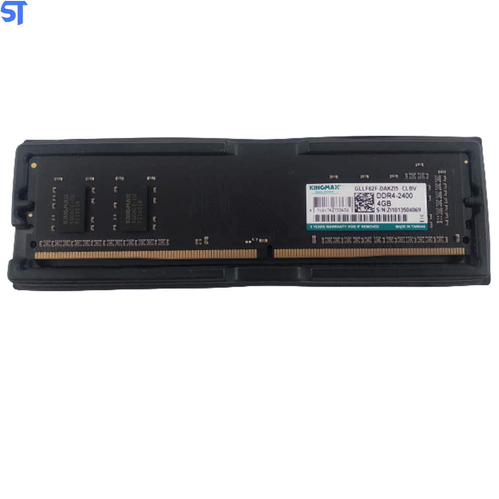 Memória Desktop 4gb Ddr4 2400 MHz Kingmax