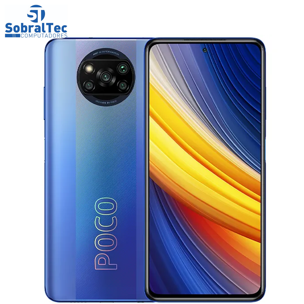 Smartphone Xiaomi Poco X3 Pro Versão Global Dual sim 256GB 8GB ram - Azul