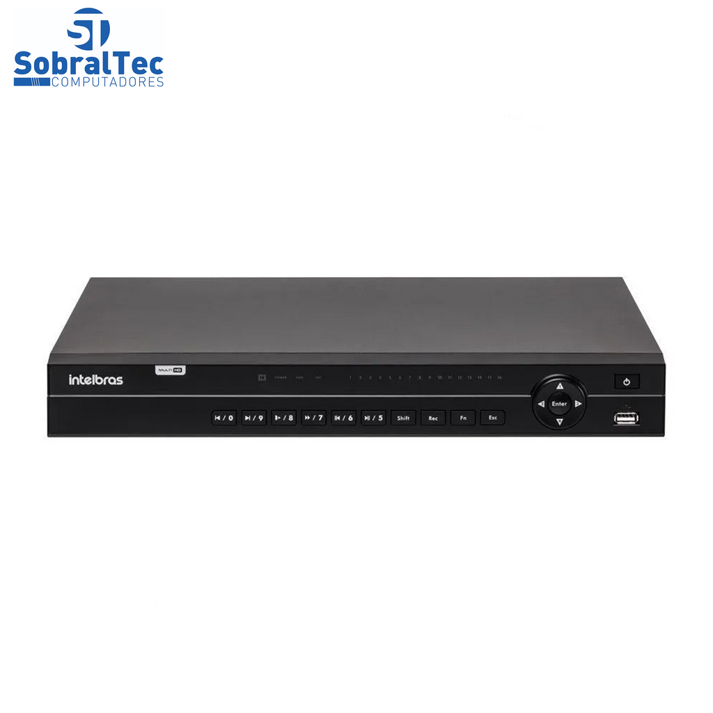 DVR Intelbras 32 canais MHDX 1132 HD 720p Visualiza 1080p Lite