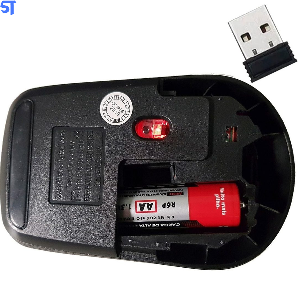 Kit Teclado E Mouse Sem Fio Wireless 2.4ghz Ecooda MS8028