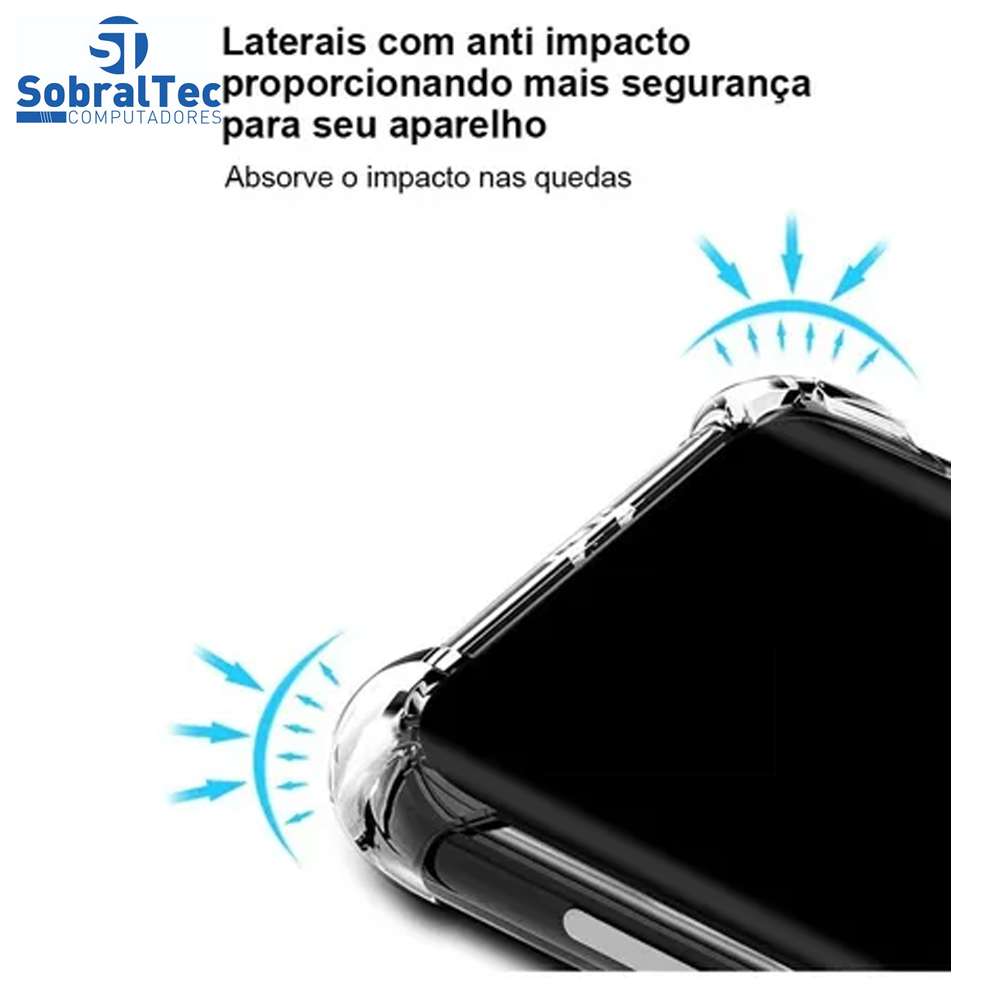 Capa De Silicone Transparente Anti Impacto A12