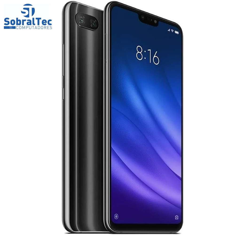 Smartphone Xiaomi Mi 8 Lite Dual Sim 64GB 4GB Ram Midnight Black