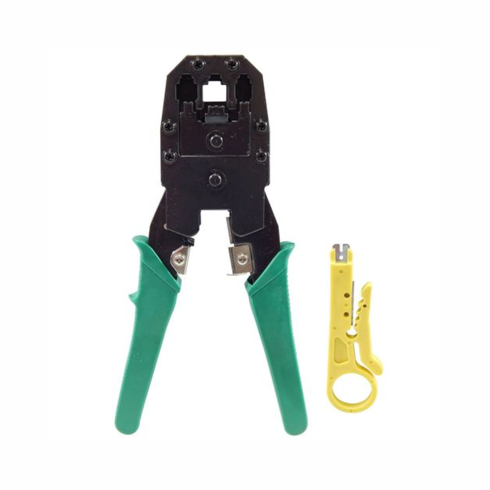 Alicate Crimpador Rj45 Rj12 Rj11 Cortador e Decapador Xtrad- XT572