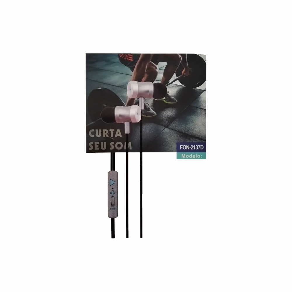 Fone De Ouvido Inova Fon-2137D