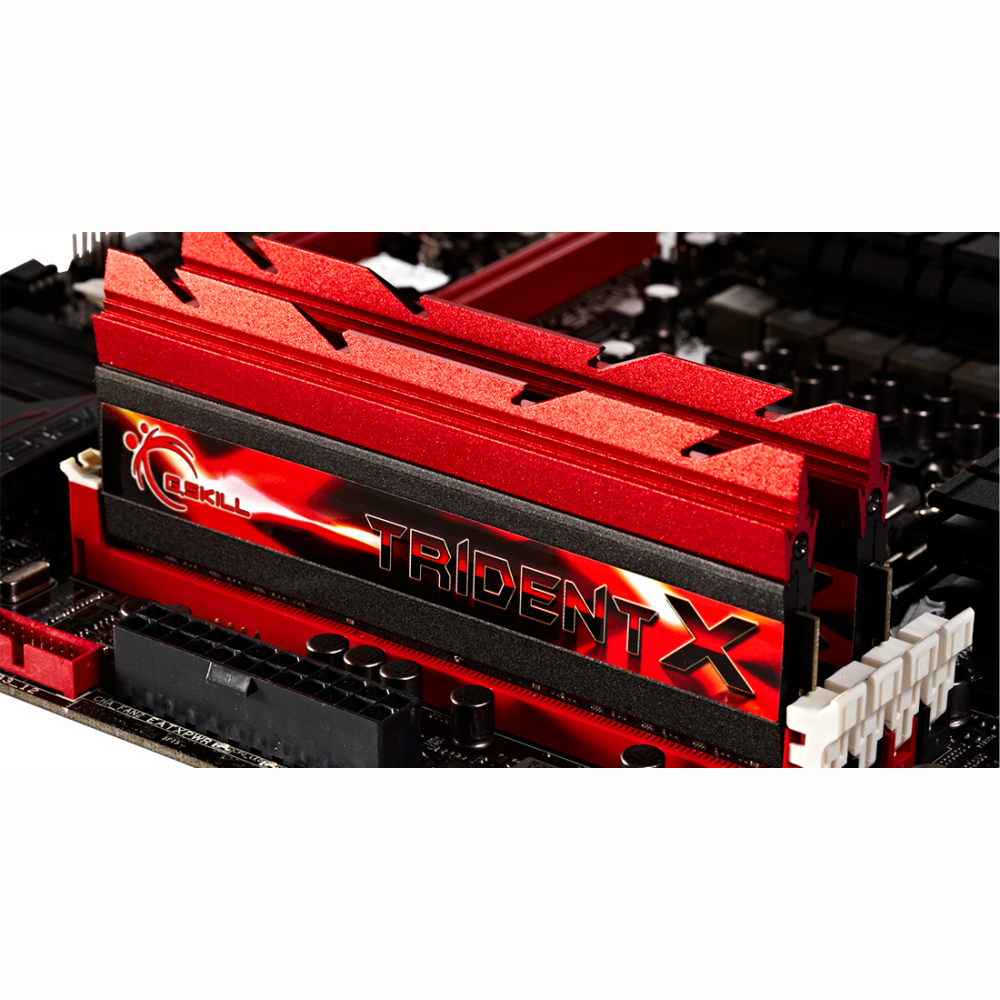 Memória Ram Desk 8Gb DDR3-2400MHz 2x4GB Gskill Trident X -F3-2400C10D-8GTX