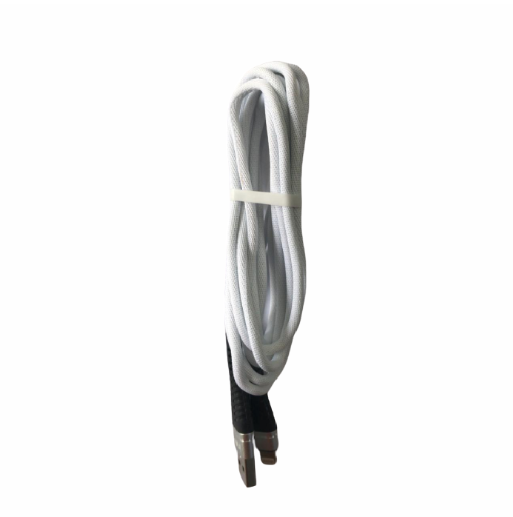 Cabo Lightning Trançado Em Nylon Tubo Para Iphone 1,80 Metros Inova