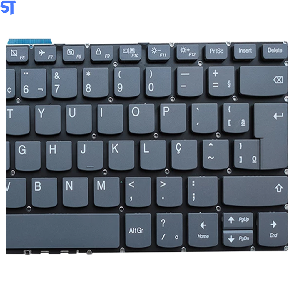 Teclado BringIT Compativel Com Lenovo IdeaPad 330S-14IKB - Black - Br - Frame