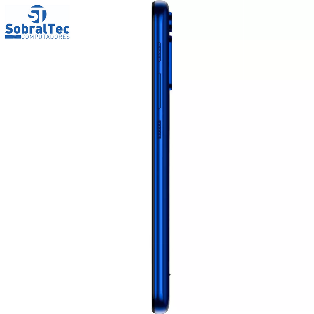 Smartphone Motorola One Fusion 128GB Azul Safira - 4GB RAM Tela 6,5” Câm. Quádrupla + Selfie 8MP