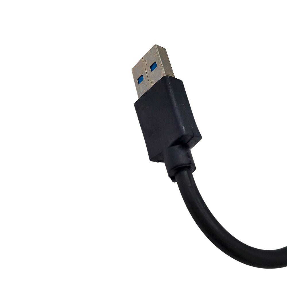 HUB USB 3.0 4 Portas Super Speed 5GBps Slim com Indicador LED Preto - PEI-H303