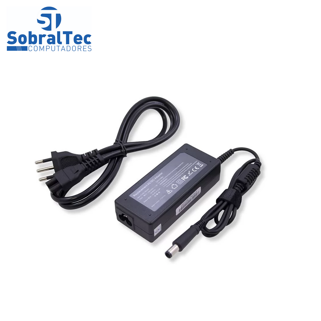 Fonte Notebook Compativel Com Hp - 18.5V 3.5A 65W - 7.4Mmx5.0Mm - Agulha