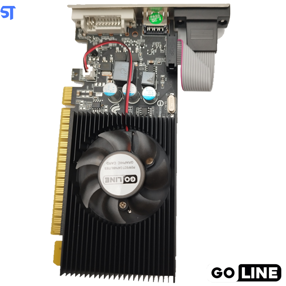 Placa de Vídeo Goline GT 210 1GB-64 Bits / DDR3 HDMi- VGA-DVI