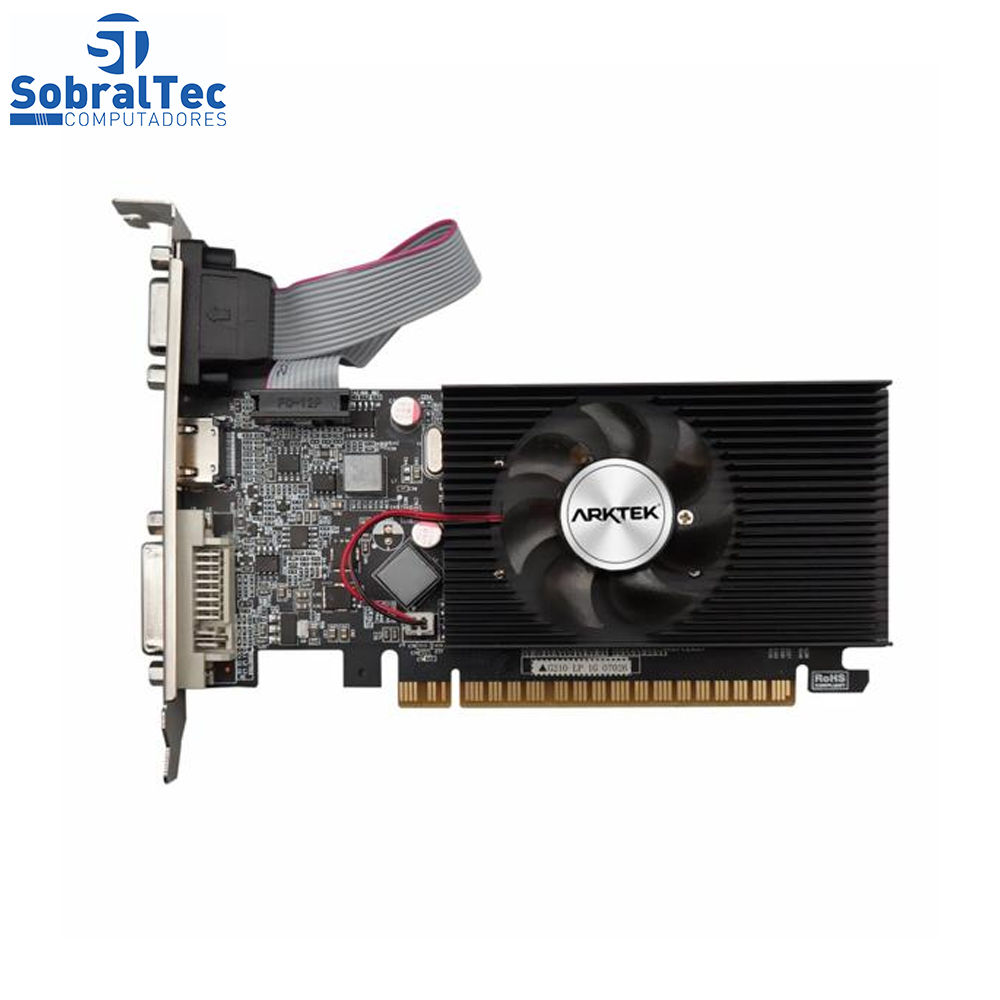 Placa De Vídeo Arktek GT-610 2GB DDR3 - (AKN610D3S2GL1)