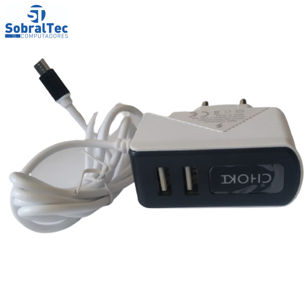 Carregador Fast Charger Choki 4.8A - CG-180