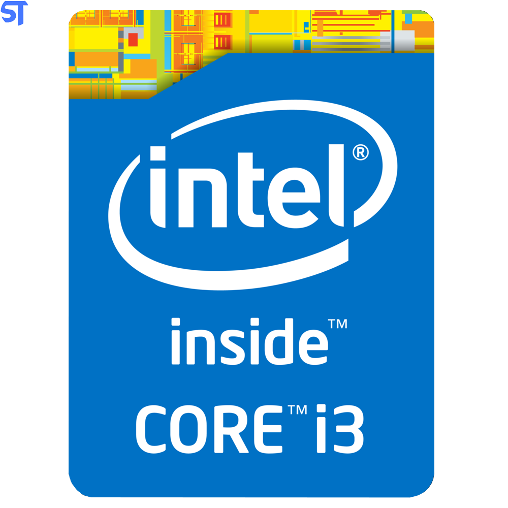 Adesivo do Processador i3 Para Notebook