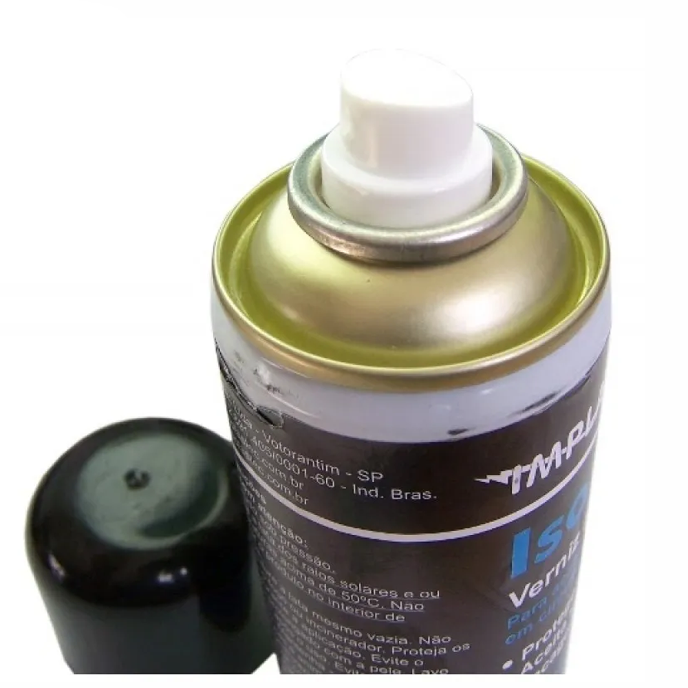Isotec Verniz Incolor Implastec Aerossol Sem CFC 170g 300ml