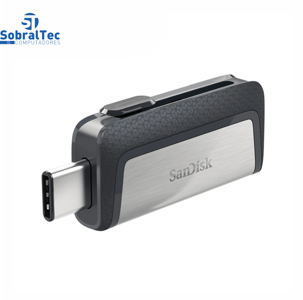 Pen Drive 32Gb Dual Drive Tipo-C  e USB 3.1  SanDisk