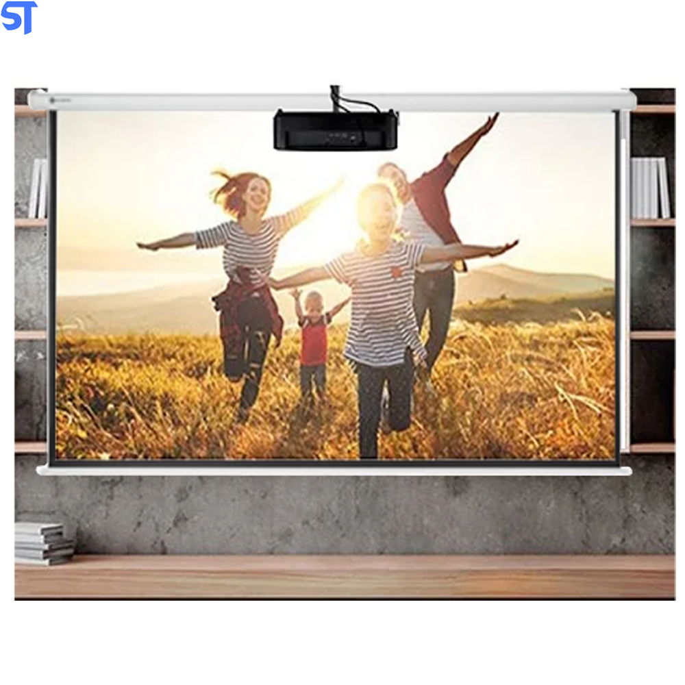 Projetor Optoma HD146X 3600 Lumens | Com Tela de Projeção Retrátil Goldentec 200x150 cm