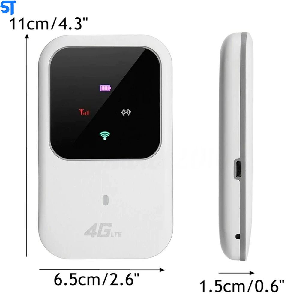 Roteador 4g Lte 2.4g Sem Fio 150mbps Hotspot de Banda Larga