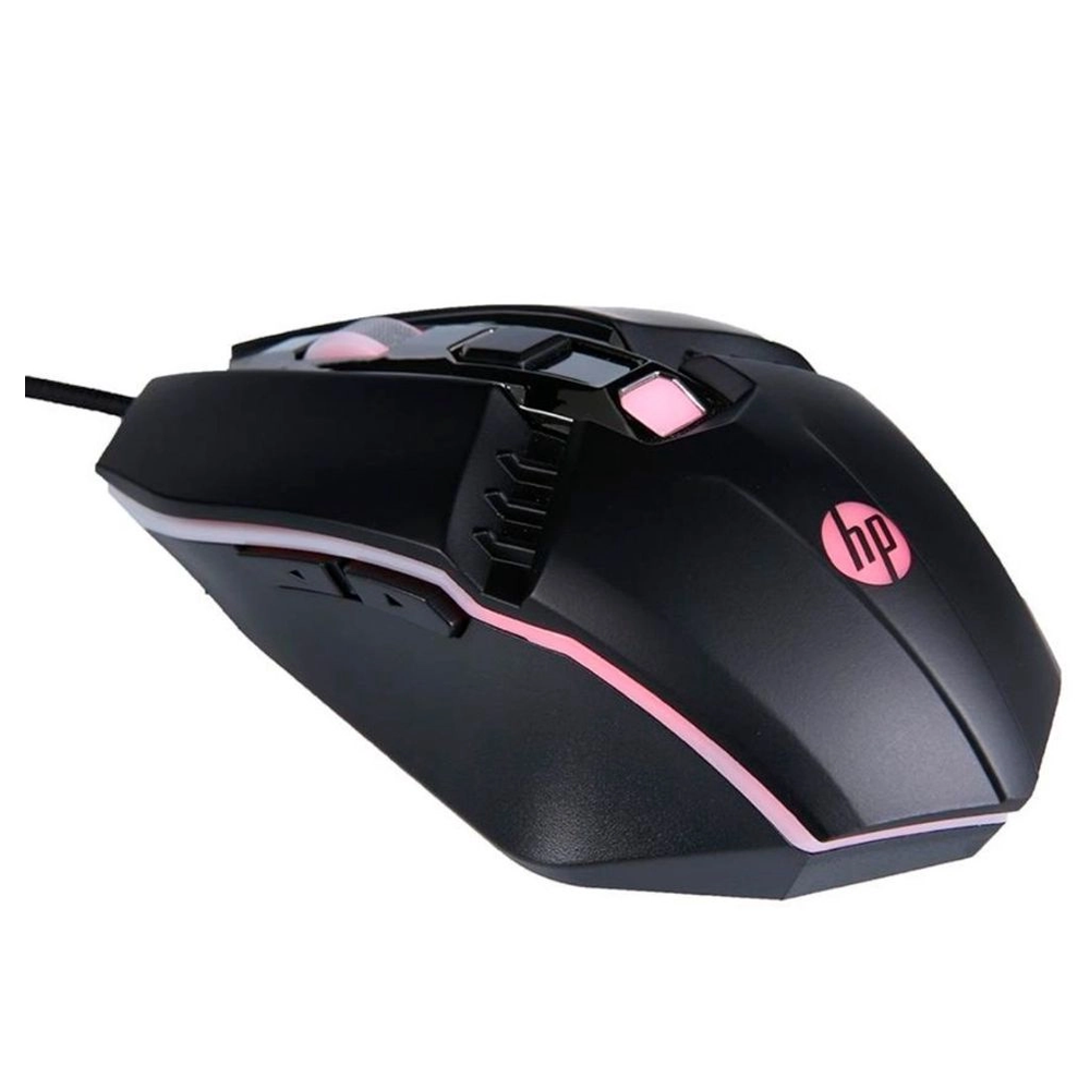 Mouse Gamer HP M270, LED, 6 Botões, 3200DPI
