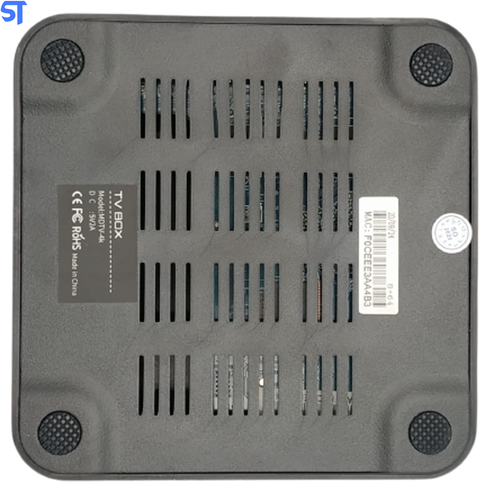 TV Box MDTV V 5G 4K 64GB / 8GB RAM / Android 10.1 - Preto
