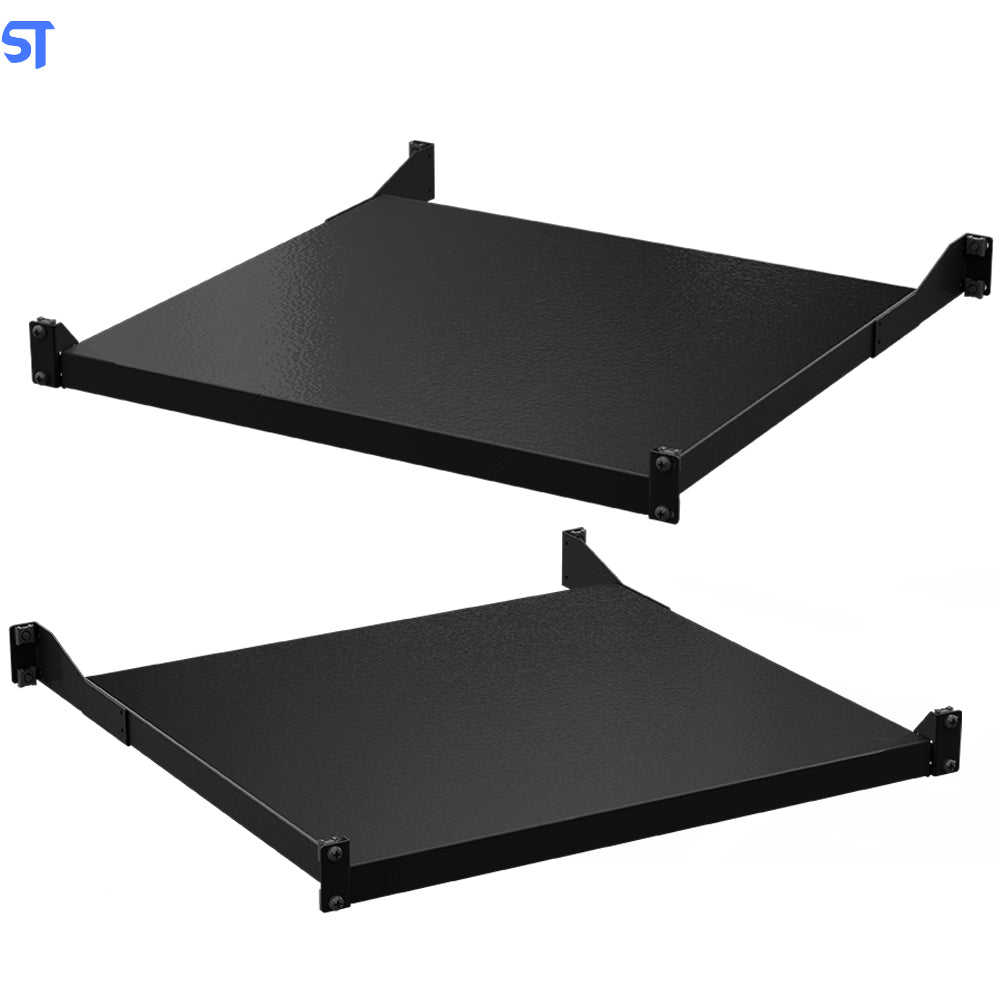 Bandeja Fixa Para Organização de Rack BF1U 400mm Intelbras