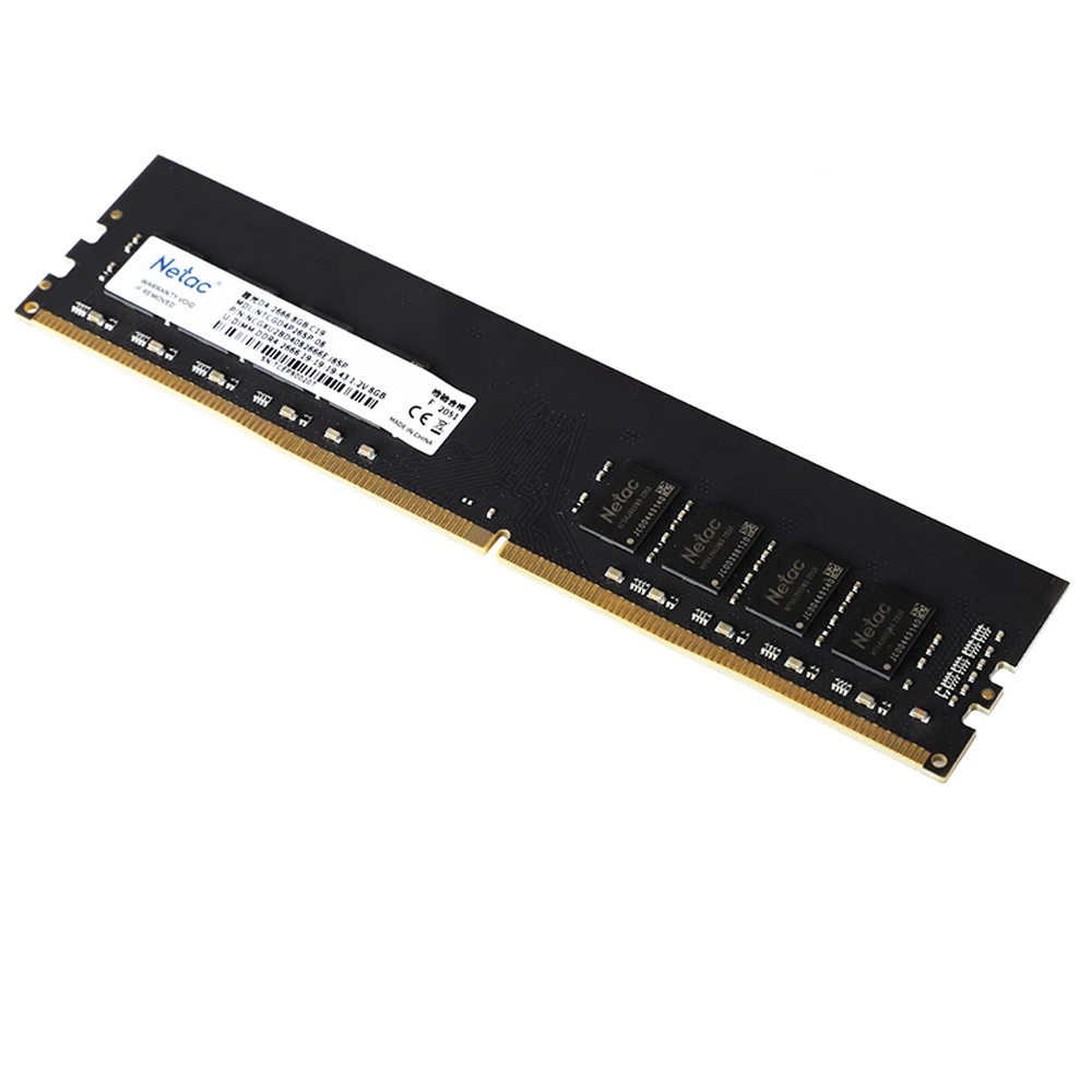 Memória Ram Desktop 4GB 2666hz DDR4 288 Pinos Netac
