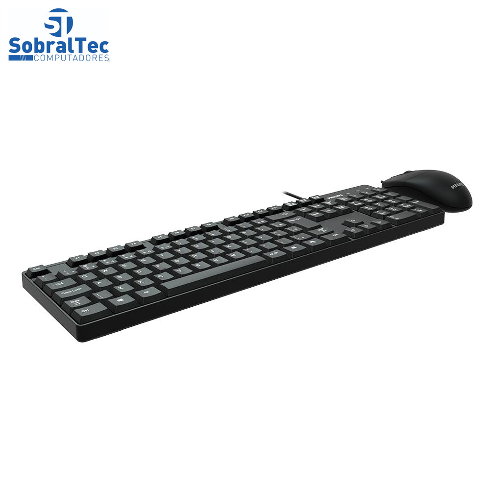 Teclado e Mouse Phillips SPT6254