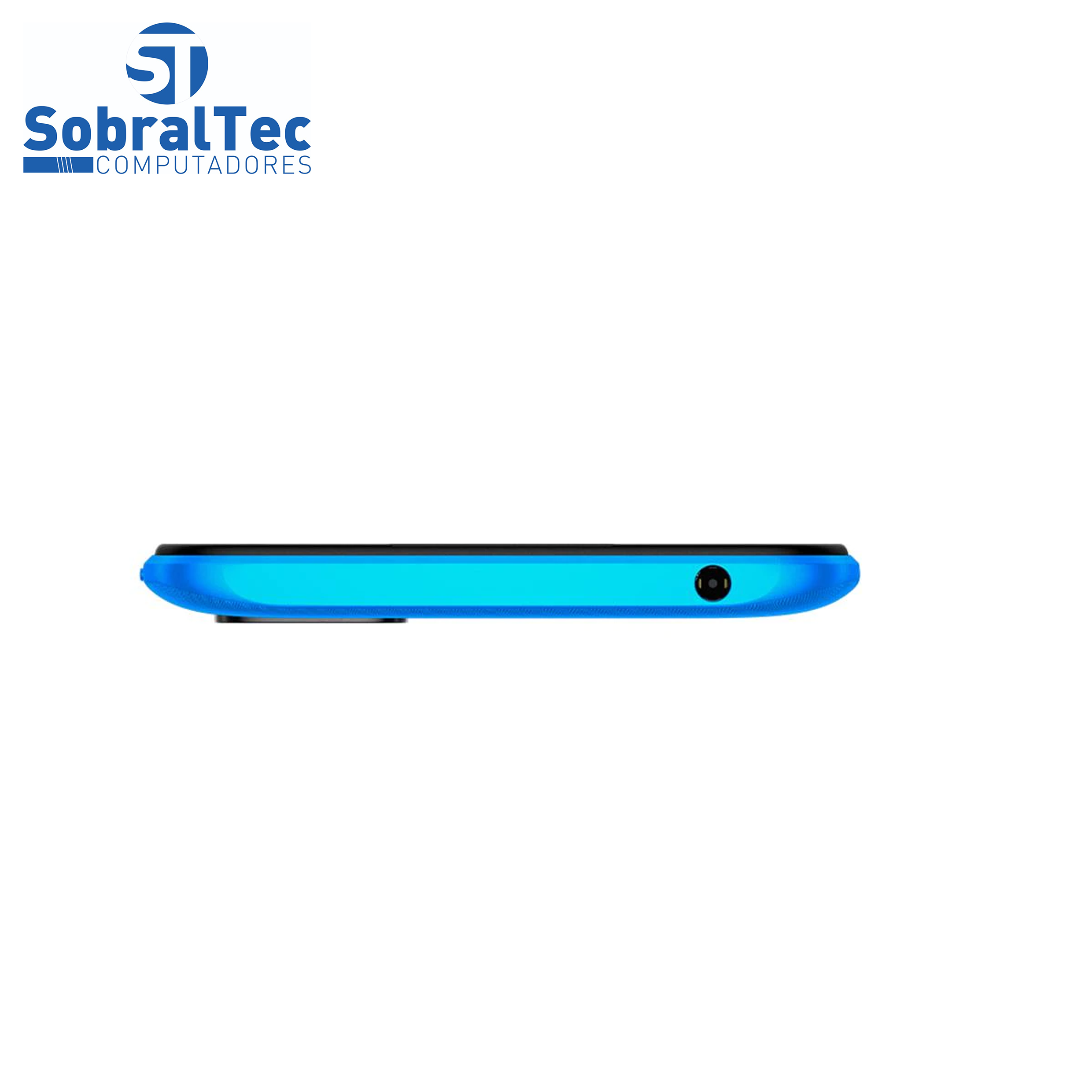 Smartphone Xiaomi Redmi 9C Azul 64GB, Tela de 6.53", 3GB de RAM, Câmera Traseira Tripla, Android 10 e Processador Octa-C