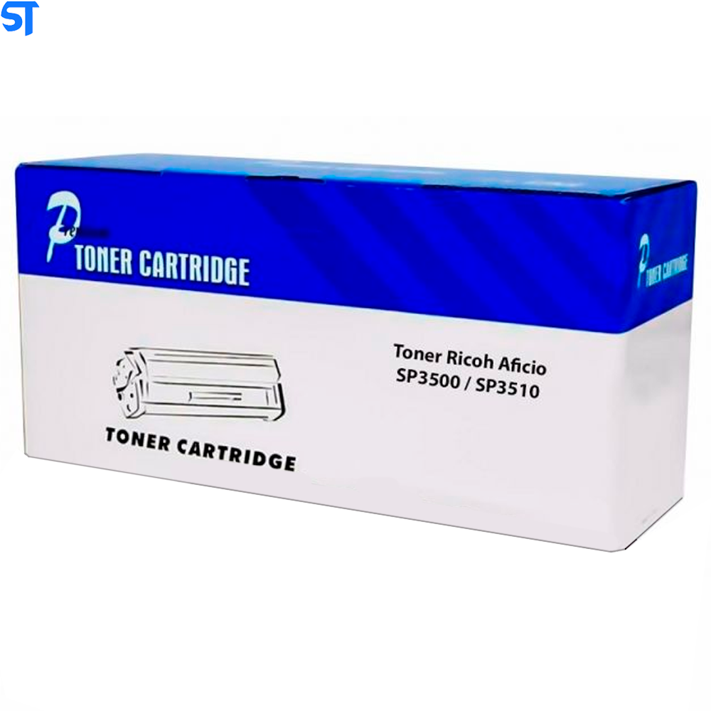 Toner Compatível Com Ricoh Aficio Sp3500 Sp3510 Sp3400 Sp3500 Sp3510sf Sp3500sf- (ARSP3510)