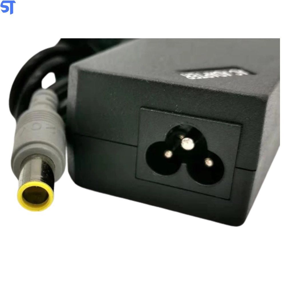 Fonte Carregador Notebook Lenovo 90W 20V 4.5A Pino 8.0 x 5.5mm Thinkpad E420 E430 T61 Pino Redondo