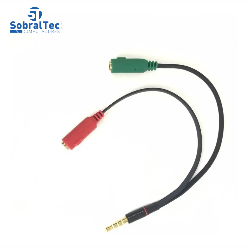 Cabo Adaptador P3 (p2 Combo) Para Fone E Microfone - Xtrad XT- 3M4G