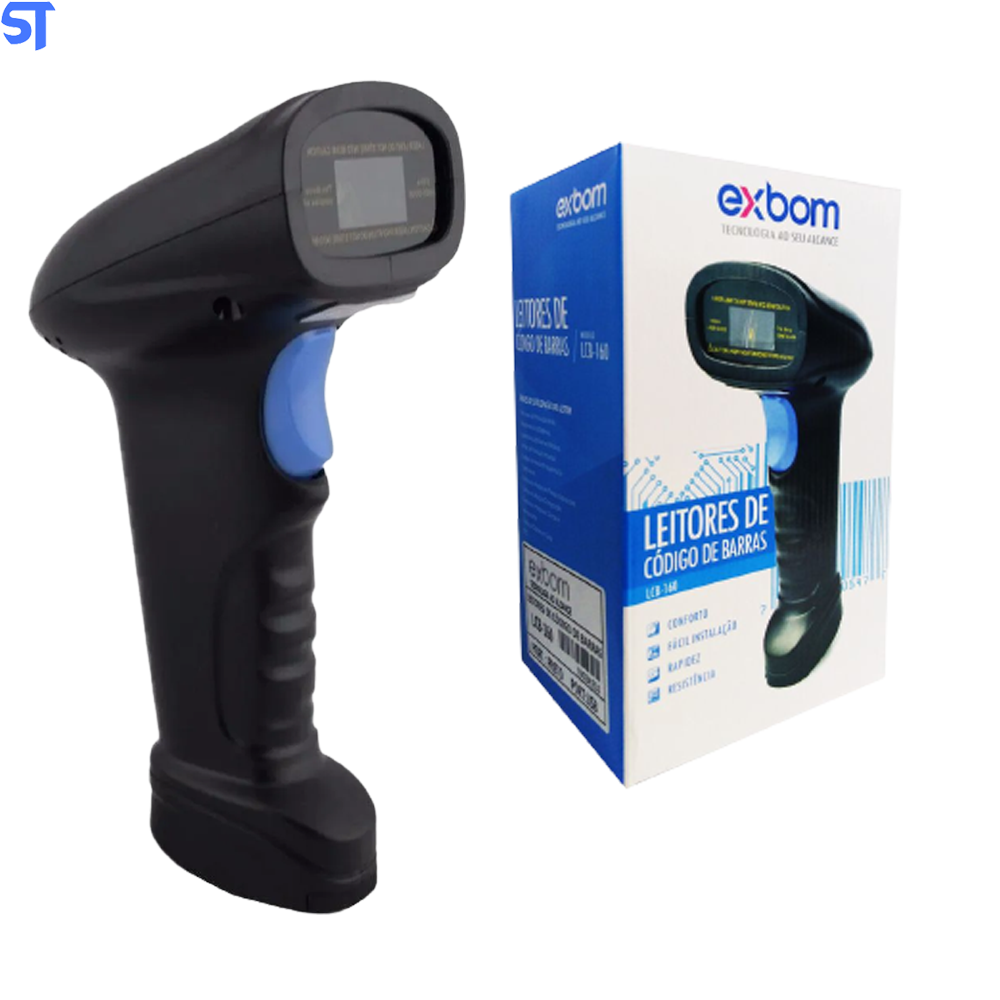 Leitor Código de Barras Usb ExBom- LCB-160
