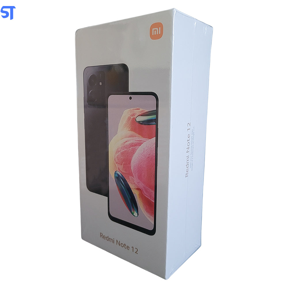 Smartphone Xiaomi Redmi Note 12 Dual Chip 128GB 4GB RAM Tela 6.3" 48MP Onyx Gray