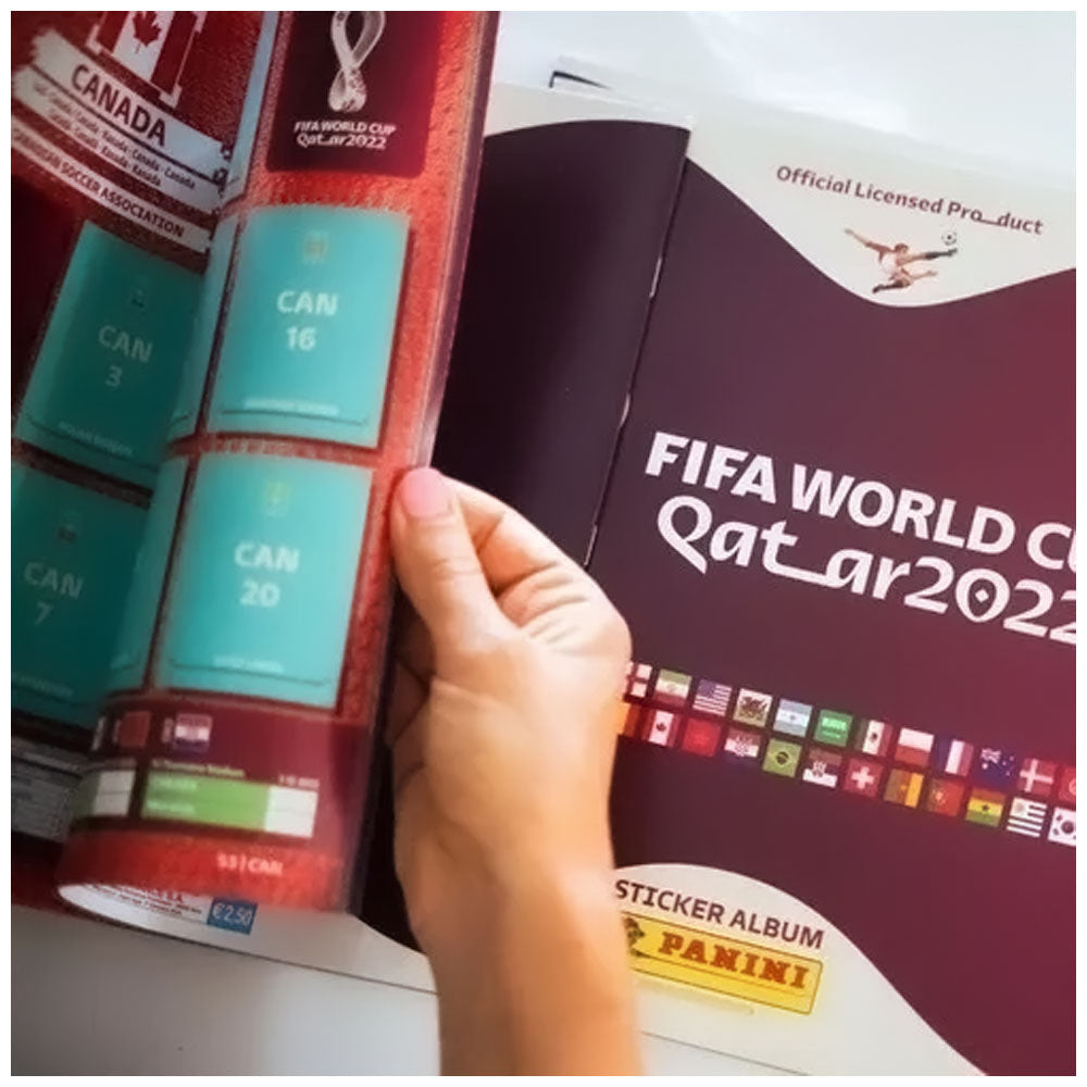 Álbum Capa Brochura Copa Do Mundo Qatar 2022 Panini