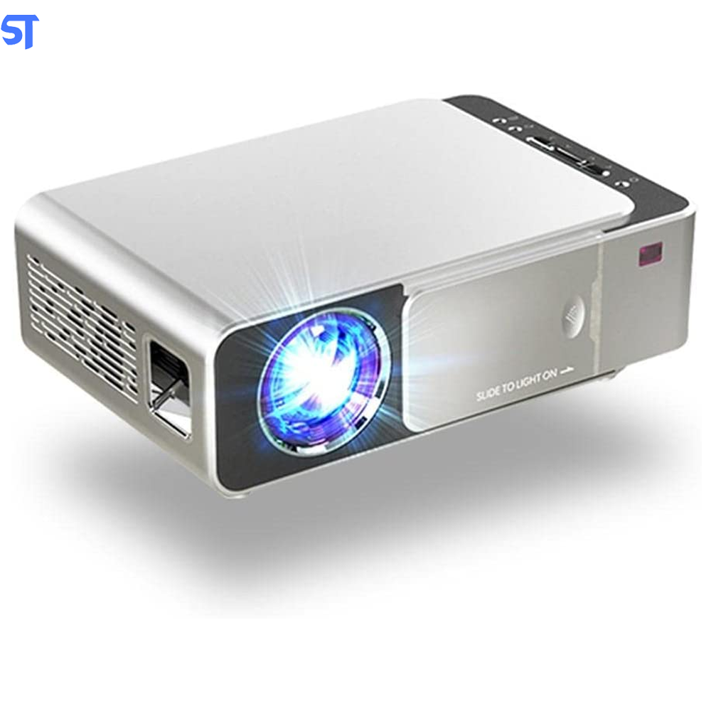 Projetor T6 HD 3500 Lumens LED Multimídia Home Theater USB HDMI Media Player